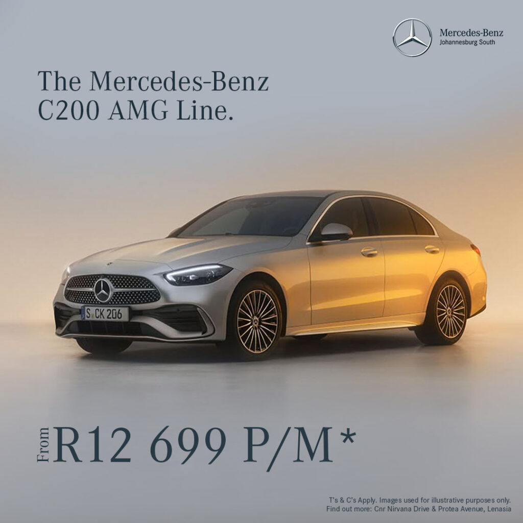 Mercedes-Benz C200 AMG Line from R12 699pm*