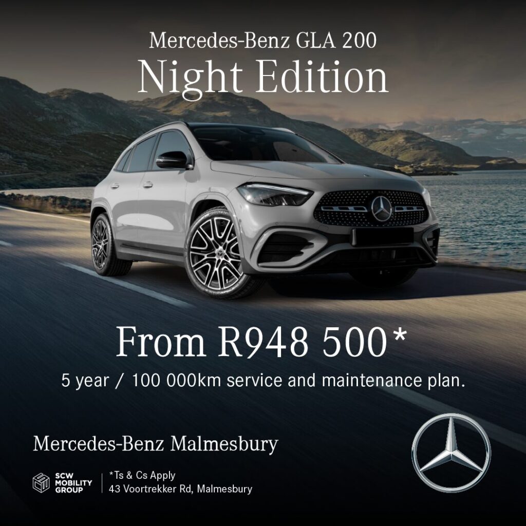 Mercedes-Benz GLA 200 Night Edition from R948 500*